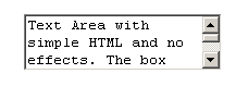 Creating Customized HTML Text Area Boxes